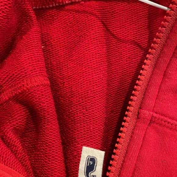 Very nice red sweatshirt type pullover. Rugby type fabric. Super soft. Excellent - Picture 5 of 5